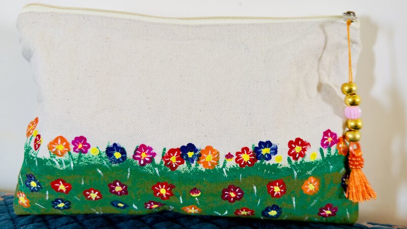 Flower Garden Pouch