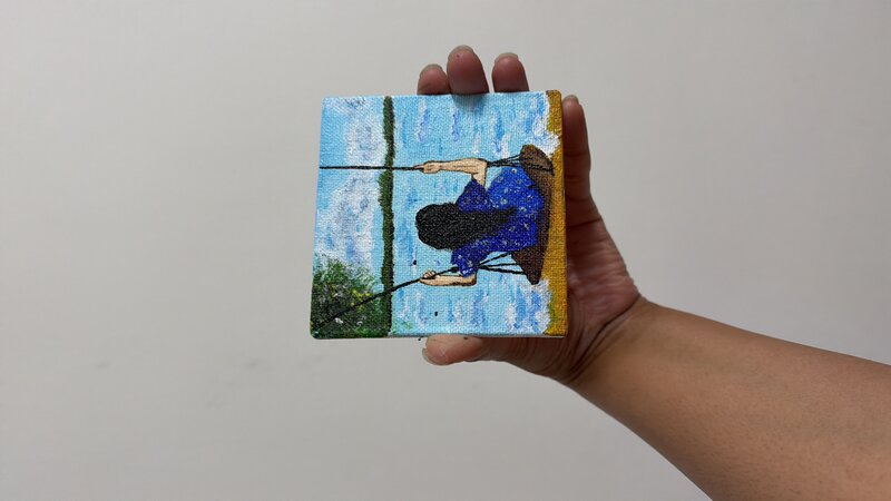 Brothers Piggyback Canvas