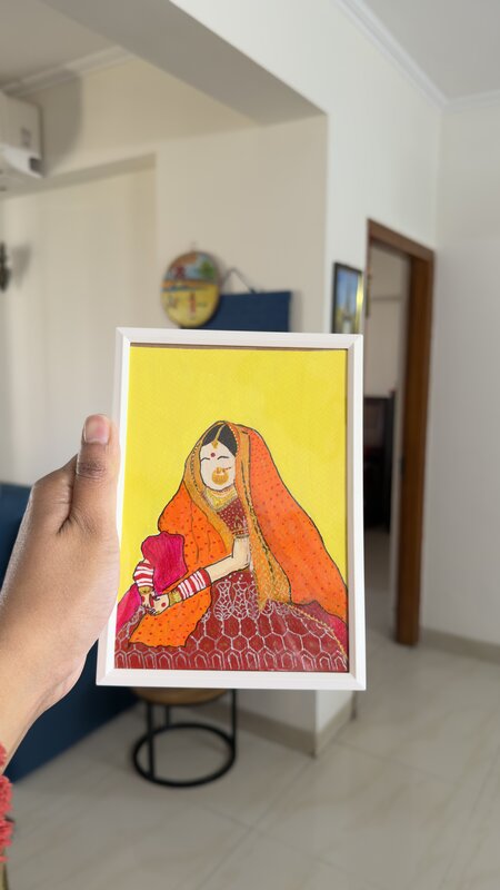 Rajasthani Bride Portrait