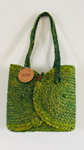 Sabai Grass Tote Bag – Circular Weave Solid Color